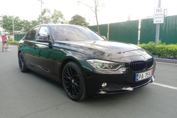 Black BMW 318D 2016 for sale in Pasig