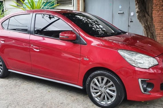 Red Mitsubishi Mirage g4 2015 for sale in Makati
