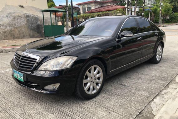 Selling Black Mercedes-Benz S-Class 2008 in Quezon 