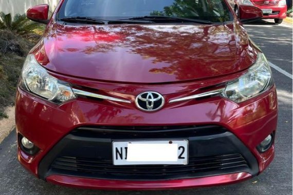 Sell Red 2016 Toyota Vios in Las Piñas