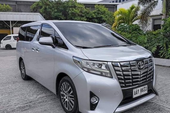 Sell Silver 2016 Toyota Alphard in Pasig