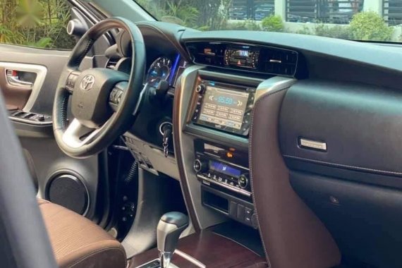 Black Toyota Fortuner 2019 for sale in Automatic