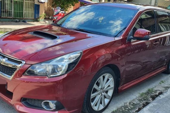 Selling Red Subaru Legacy 2014 in Quezon 