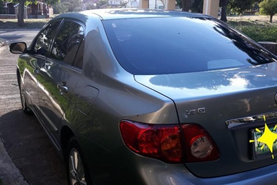 Silver Toyota Corolla Altis 2008 for sale in Lipa 