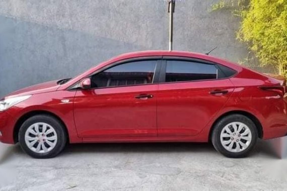 Red Hyundai Accent 2019 for sale in Automatic