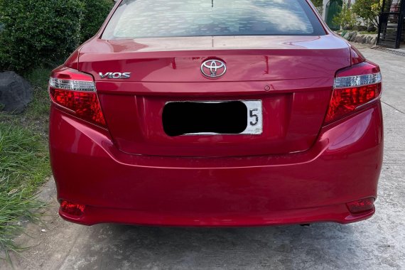 Sell Red 2017 Toyota Vios in Las Piñas