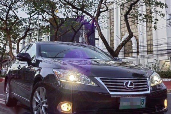 Black Lexus ES 350 2012 for sale in Quezon 