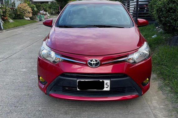 Sell Red 2017 Toyota Vios in Las Piñas