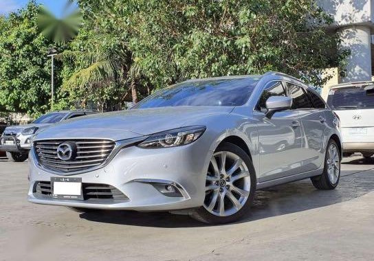 Silver Mazda 6 2017 for sale in Quezon 