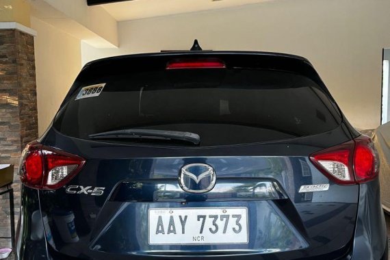 Blue Mazda CX-5 2014 for sale in Manila