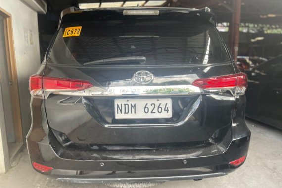 Selling Black Toyota Fortuner 2019 in Quezon 