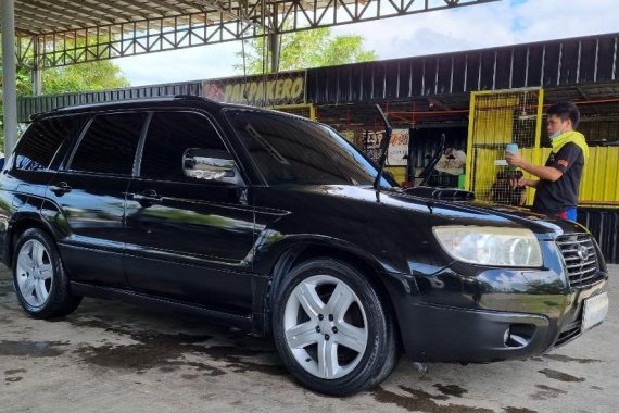 Black Subaru Forester 2007 for sale in Bacolod 