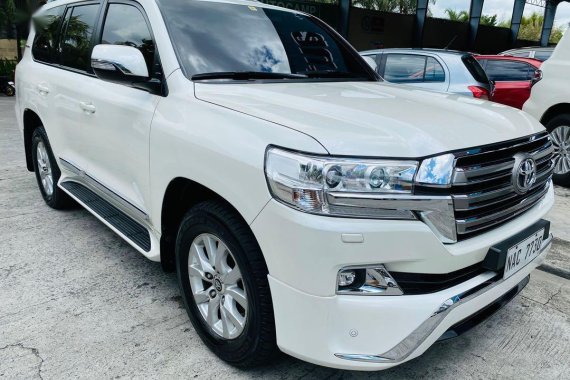 Pearl White Toyota Land Cruiser 2017 for sale in Automatic