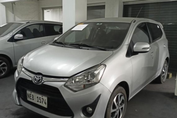 Selling Silver Toyota Wigo 2019 in Parañaque