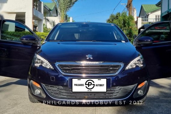 Selling Blue Peugeot 308 2017 in Las Piñas