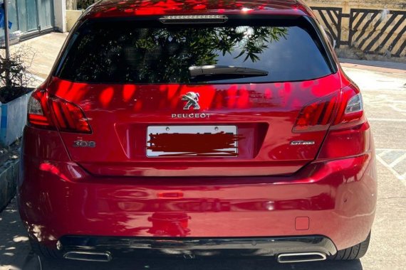 Red Peugeot 308 2017 for sale in Parañaque