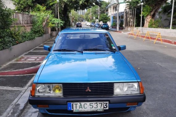 Blue Mitsubishi Galant 1985 for sale in Mandaluyong