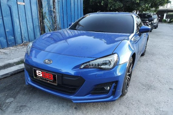 Blue Subaru BRZ 2019 for sale in Quezon 