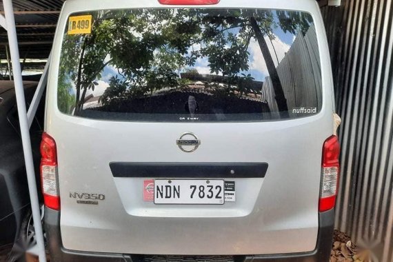 Silver Nissan Urvan 2019 for sale in Quezon 