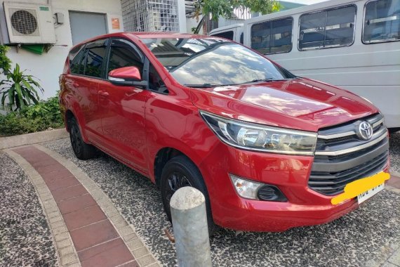 Selling Red Toyota Innova 2016 in Quezon 