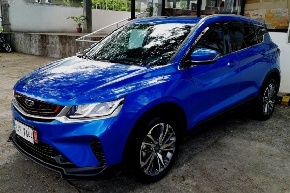 Blue Geely Coolray 2020 for sale in Quezon