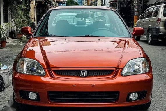 Selling Orange Honda Civic 2001 in Manila