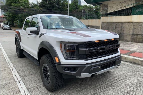 Selling Pearl White Ford F-150 2022 in Quezon