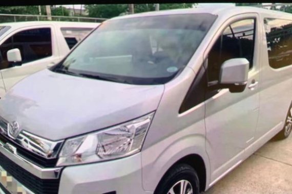 White Toyota Hiace Super Grandia 2019 for sale in Pasay
