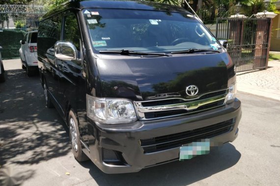 Black Toyota Hiace Super Grandia 2012 for sale in Pasay