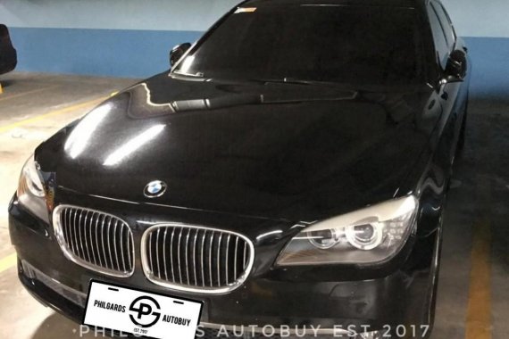 Selling Black BMW 730Li 2013 in Las Piñas