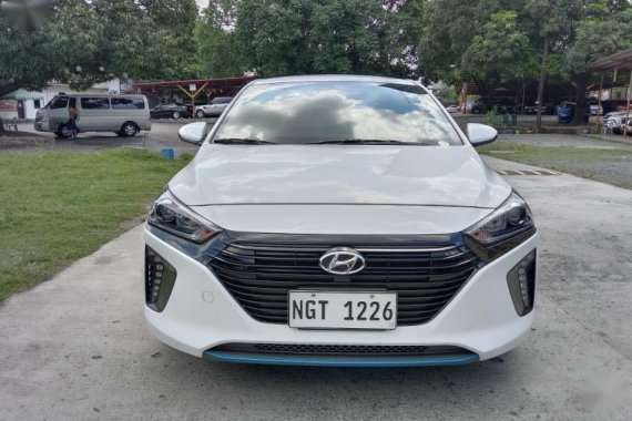Pearl White Hyundai Ioniq 2021 for sale in Pasig