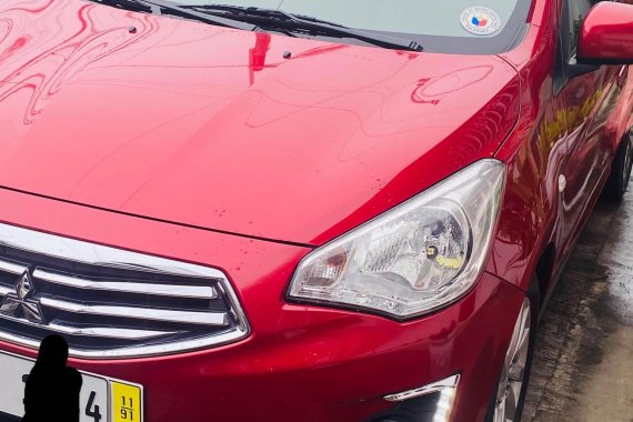 Red Mitsubishi Mirage G4 2017 for sale in Quezon 