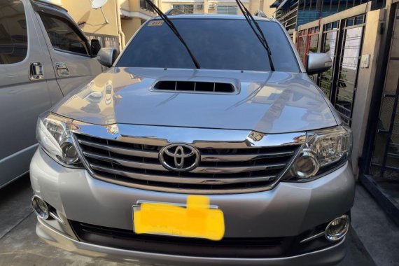 Silver Toyota Fortuner 2015 for sale in Paranaque 