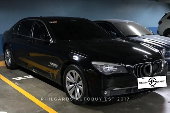 Selling Black BMW 730Li 2013 in Las Piñas