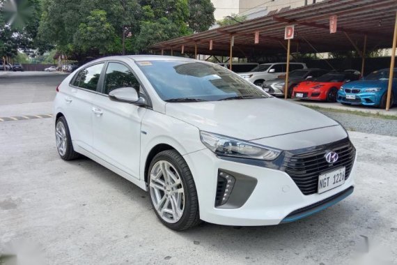 Pearl White Hyundai Ioniq 2021 for sale in Pasig