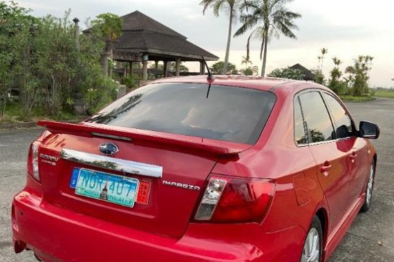 Selling Red Subaru Impreza 2010 in Trece Martires