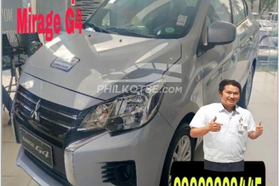 Hot deal! Get this 2022 Mitsubishi Mirage G4  GLX 1.2 CVT with only 0