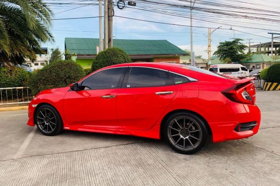 Red Honda Civic 2016 for sale in Pulilan