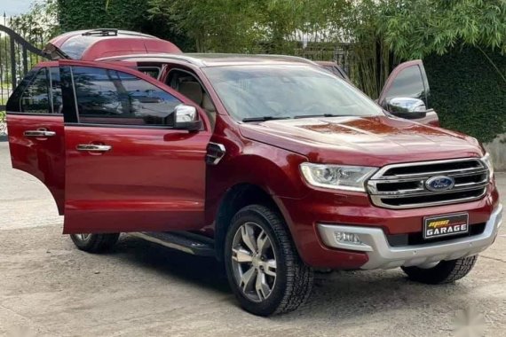 Red Ford Everest 2017 for sale in Manila