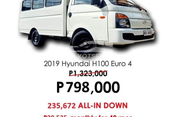 2019 HYUNDAI H100 2.5L CRDi GL EURO 4