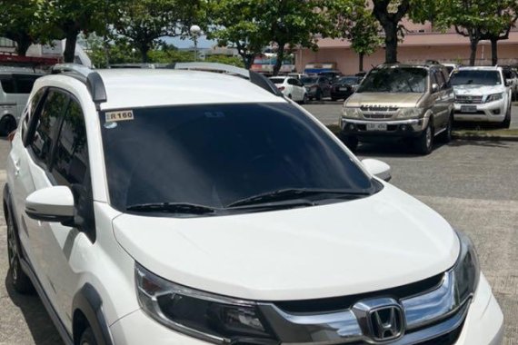 Selling White Honda BR-V 2018 in Davao