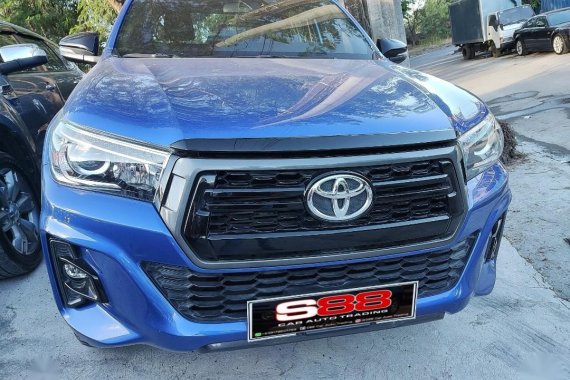 Blue Toyota Hilux 2020 for sale in Quezon 