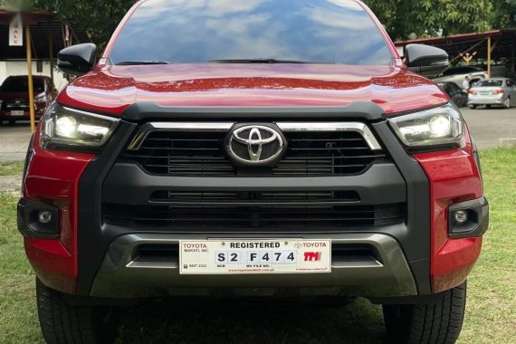 Red Toyota Hilux 2021 for sale in Pasig