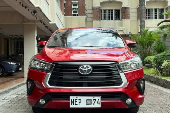 Selling Red Toyota Innova 2021 in Manila