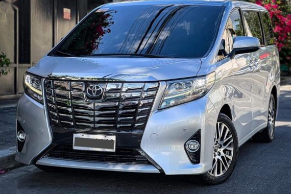 Silver Toyota Alphard 2016 for sale in Manila