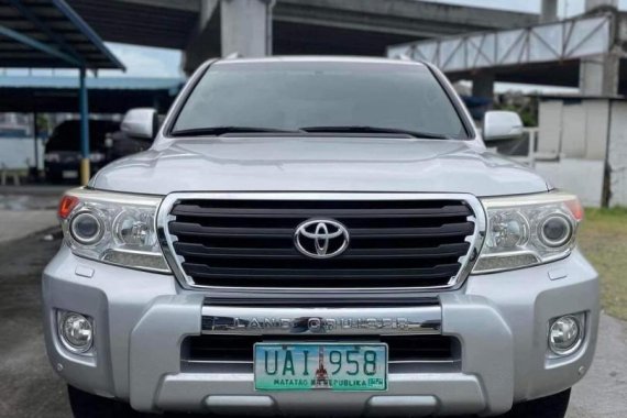 Silver Toyota Land Cruiser 2012 for sale in Automatic