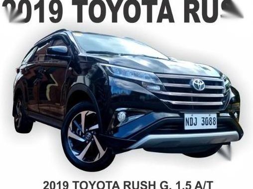 Selling Black Toyota Rush 2019 in Cainta