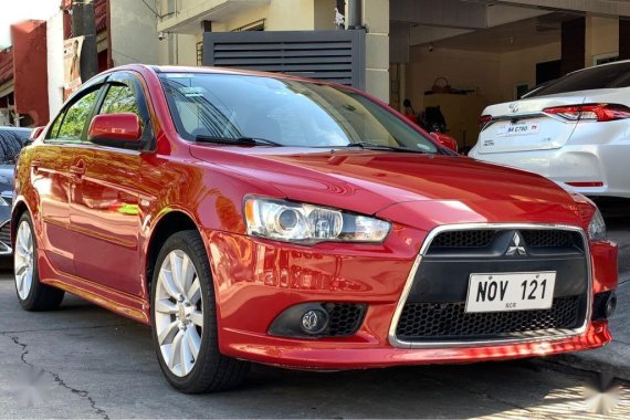 Selling Red Mitsubishi Lancer EX 2010 in Las Piñas