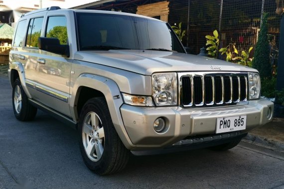 Silver Jeep Commander 2010 for sale in Dasmarinas