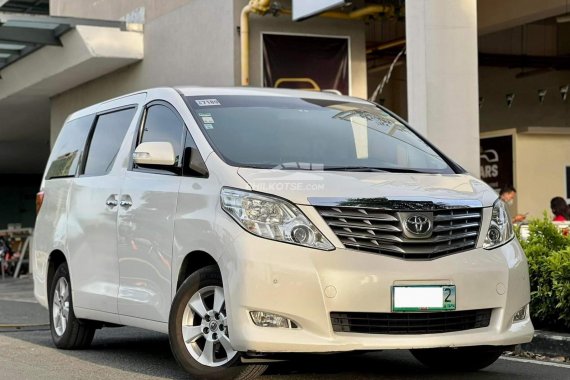 Fresh Unit! White 2012 Toyota Alphard 3.5L WP Automatic Gas Minivan cheap price